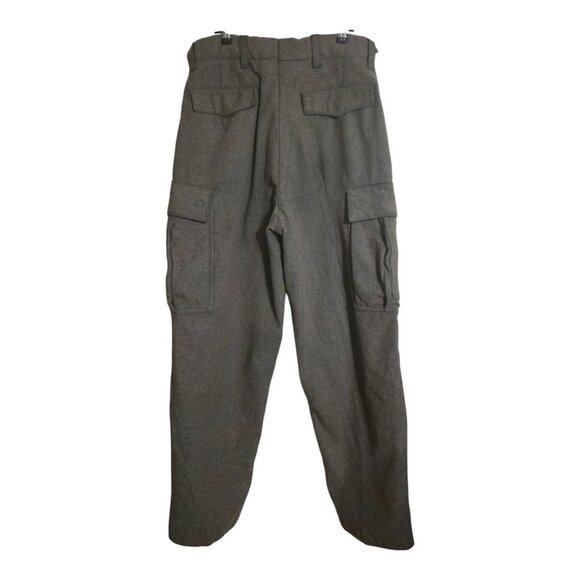 MOLLENKAMP & GOECKE Pants Mens 30x30 Brown Cargo Gorpcore Military Heavy 1960’s - Picture 2 of 16